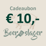 Cadeaubon 10 euro